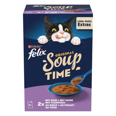 FELIX Soup Gemischte Vielfalt mit Rind, Huhn und Thunfisch FELIX Soup Gemischte Vielfalt mit Rind, Huhn und Thunfisch