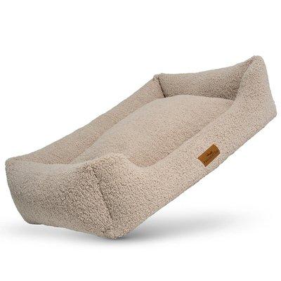 Freudentier orthopädisches Hundebett Teddy greige XXL | Gebrauchtware Freudentier orthopädisches Hundebett Teddy greige XXL | Gebrauchtware
