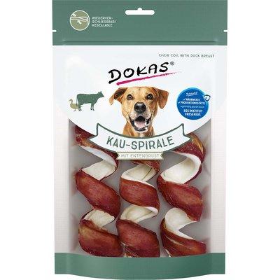 Dokas Kau-Spirale mit Entenbrust 3 St. Dokas Kau-Spirale mit Entenbrust 3 St.