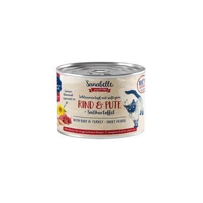 Sanabelle Schlemmertopf mit Rind & Pute Sanabelle Schlemmertopf mit Rind & Pute