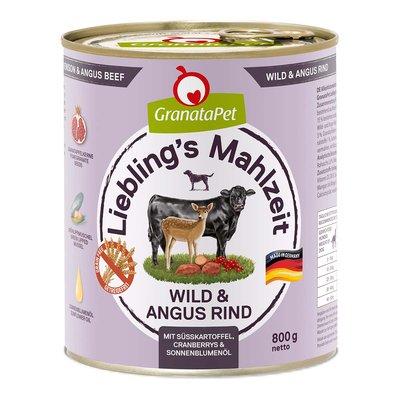 GranataPet Liebling's Mahlzeit Wild und Angus Rind GranataPet Liebling's Mahlzeit Wild und Angus Rind