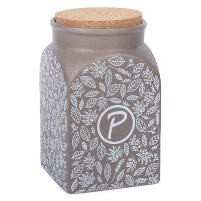 Petlando Futter- und Snackdose Leaf taupe 1,35 l Petlando Futter- und Snackdose Leaf taupe 1,35 l
