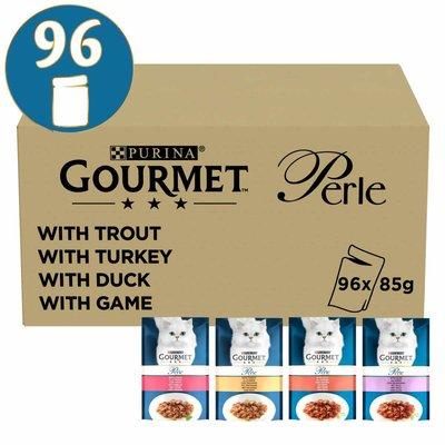 GOURMET Perle Erlesene Streifen in Gelee Mixpaket 96x85g GOURMET Perle Erlesene Streifen in Gelee Mixpaket 96x85g