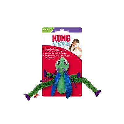 KONG Katzenspielzeug mit Katzenminze Crackles Grashüpfer KONG Katzenspielzeug mit Katzenminze Crackles Grashüpfer