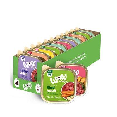 WOW Dog Multipack Adult 11x150g - 5 verschiedene Sorten WOW Dog Multipack Adult 11x150g - 5 verschiedene Sorten