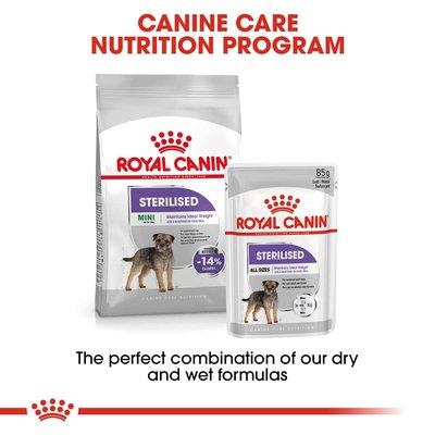 ROYAL CANIN STERILISED MINI 8kg + STERILISED Mousse 12x85g ROYAL CANIN STERILISED MINI 8kg + STERILISED Mousse 12x85g
