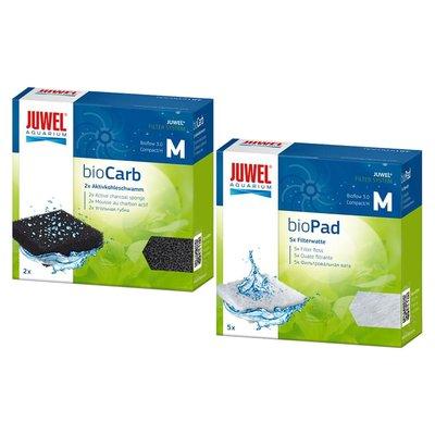 Juwel bioPad Filterwatte & bioCarb Aktivkohle-Filterschwamm Juwel bioPad Filterwatte & bioCarb Aktivkohle-Filterschwamm
