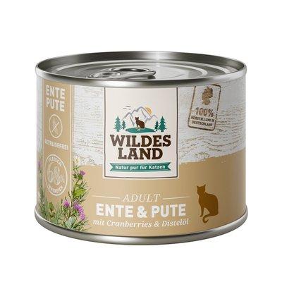 Wildes Land Ente und Pute mit Cranberries Wildes Land Ente und Pute mit Cranberries