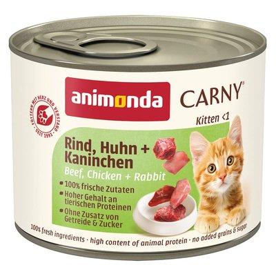 animonda Carny Kitten Rind, Huhn + Kaninchen animonda Carny Kitten Rind, Huhn + Kaninchen
