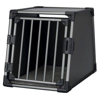 Trixie Transportbox, Aluminium - graphit M: 55x61x74cm | Gebrauchtware Trixie Transportbox, Aluminium - graphit M: 55x61x74cm | Gebrauchtware