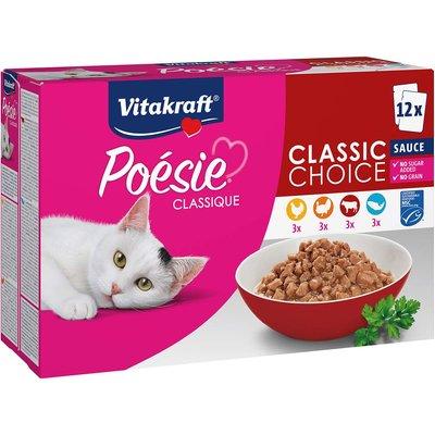 Vitakraft Poésie Classique in Sauce 12 x 85g Vitakraft Poésie Classique in Sauce 12 x 85g
