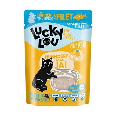Lucky Lou Extra Food Hühnerfilet & Thunfisch in Broth Lucky Lou Extra Food Hühnerfilet & Thunfisch in Broth