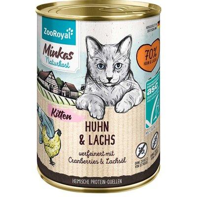 ZooRoyal Minkas Kitten Huhn & ASC Lachs ZooRoyal Minkas Kitten Huhn & ASC Lachs