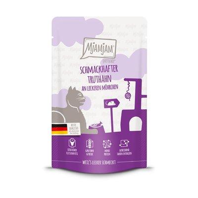 MjAMjAM - Quetschie - schmackhafter Truthahn an leckeren Möhrchen MjAMjAM - Quetschie - schmackhafter Truthahn an leckeren Möhrchen