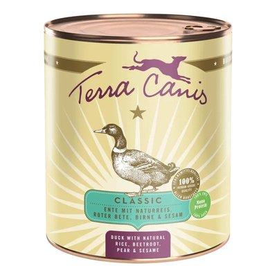 Terra Canis CLASSIC – Ente mit Naturreis, Roter Bete, Birne und Sesam Terra Canis CLASSIC – Ente mit Naturreis, Roter Bete, Birne und Sesam
