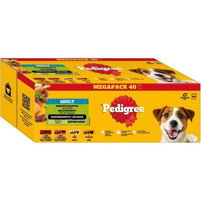 Pedigree Adult Gemischte Selektion in Sauce 40x100 g Pedigree Adult Gemischte Selektion in Sauce 40x100 g