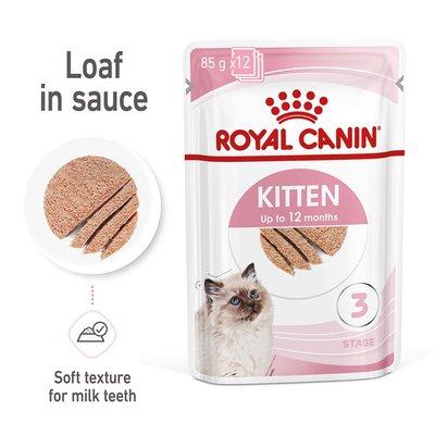 ROYAL CANIN KITTEN Nassfutter in Mousse für Kätzchen ROYAL CANIN KITTEN Nassfutter in Mousse für Kätzchen