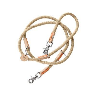 Hunter verstellbare Leine Malia 10/200 beige/natur Hunter verstellbare Leine Malia 10/200 beige/natur