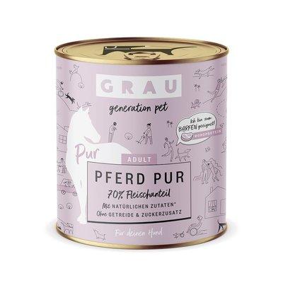 GRAU Hund Adult Pferd Pur GRAU Hund Adult Pferd Pur