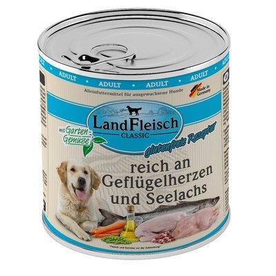 LandFleisch Dog Classic Geflügelherzen & Seelachs LandFleisch Dog Classic Geflügelherzen & Seelachs