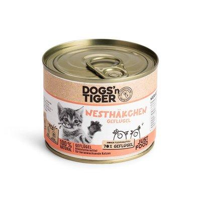 Dogs'n Tiger Nesthäkchen Kitten Nassfutter Geflügel Dogs'n Tiger Nesthäkchen Kitten Nassfutter Geflügel