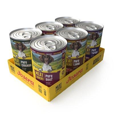 Josera Meat Lovers Adult Pure Multipack 6x400 g Josera Meat Lovers Adult Pure Multipack 6x400 g