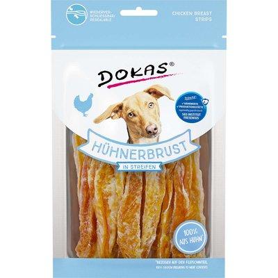 Dokas Hundesnack Hühnerbrust in Streifen 70 g Dokas Hundesnack Hühnerbrust in Streifen 70 g