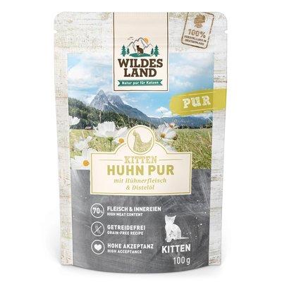 Wildes Land Kitten Huhn PUR mit Distelöl Wildes Land Kitten Huhn PUR mit Distelöl