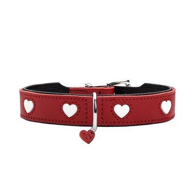 Hunter Halsband Love rot/schwarz Hunter Halsband Love rot/schwarz