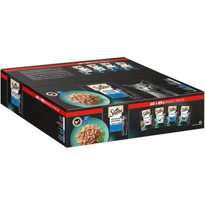 Sheba Nassfutter Multipack Delikatesse in Gelee Fisch Variation Sheba Nassfutter Multipack Delikatesse in Gelee Fisch Variation