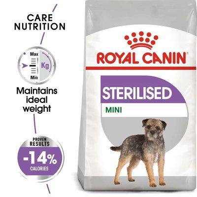 ROYAL CANIN STERILISED MINI Trockenfutter für kastrierte kleine Hunde ROYAL CANIN STERILISED MINI Trockenfutter für kastrierte kleine Hunde