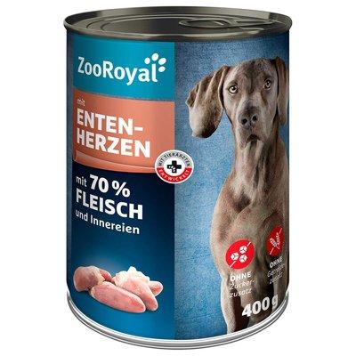 ZooRoyal Hunde-Nassfutter mit Entenherzen ZooRoyal Hunde-Nassfutter mit Entenherzen