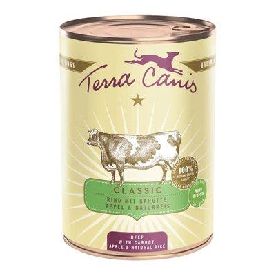 Terra Canis CLASSIC - Rind mit Karotte, Apfel und Naturreis Terra Canis CLASSIC - Rind mit Karotte, Apfel und Naturreis