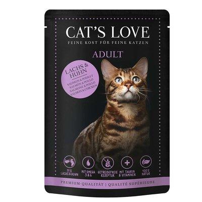 Cat's Love Nassfutter Lachs & Huhn mit Petersilie & Lachsöl Cat's Love Nassfutter Lachs & Huhn mit Petersilie & Lachsöl