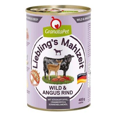 GranataPet Liebling's Mahlzeit Wild und Angus Rind GranataPet Liebling's Mahlzeit Wild und Angus Rind
