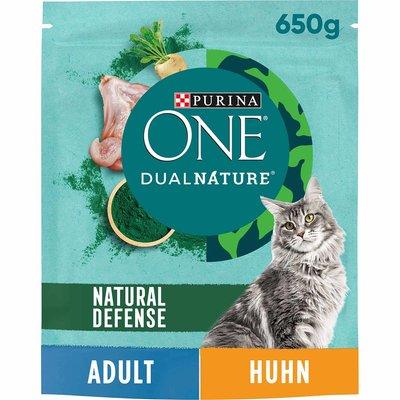 PURINA ONE Dual Nature Huhn mit Spirulina 650g PURINA ONE Dual Nature Huhn mit Spirulina 650g