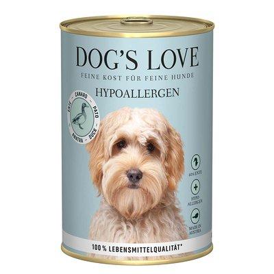 Dog's Love Hypoallergen Ente mit Topinambur und Karotten Dog's Love Hypoallergen Ente mit Topinambur und Karotten