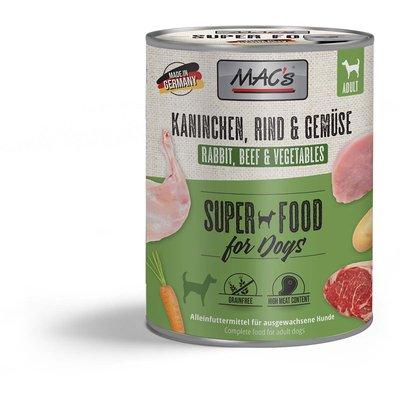 MAC's Dog Kaninchen, Rind und Gemüse MAC's Dog Kaninchen, Rind und Gemüse