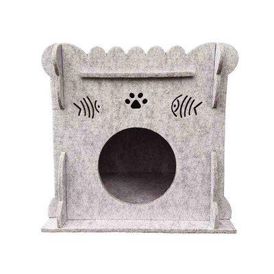 Aumüller Katzenturm Purr Tower hellgrau 40x40x40 cm Aumüller Katzenturm Purr Tower hellgrau 40x40x40 cm