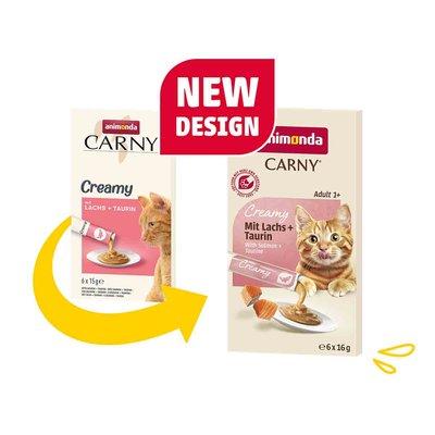animonda Carny Adult Creamy mit Lachs + Taurin animonda Carny Adult Creamy mit Lachs + Taurin