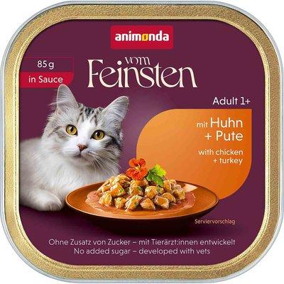 animonda vom Feinsten in Sauce Adult mit Huhn + Pute animonda vom Feinsten in Sauce Adult mit Huhn + Pute