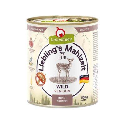 GranataPet Hund - Liebling´s Mahlzeit PUR Wild 800g GranataPet Hund - Liebling´s Mahlzeit PUR Wild 800g