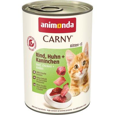 animonda Carny Kitten Rind, Huhn + Kaninchen animonda Carny Kitten Rind, Huhn + Kaninchen