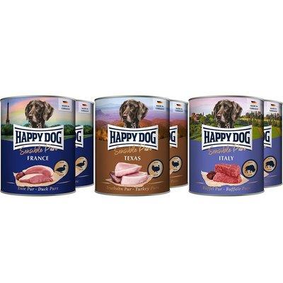 Happy Dog Sensible Pure Mischtray 6x800g Happy Dog Sensible Pure Mischtray 6x800g