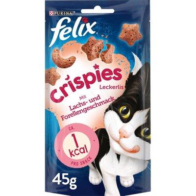 FELIX Crispies Katzensnack Lachs- und Forellengeschmack FELIX Crispies Katzensnack Lachs- und Forellengeschmack