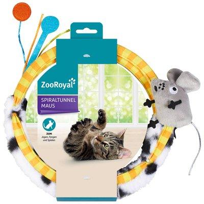 ZooRoyal Katzenspielzeug Katzentunnel mit Maus ZooRoyal Katzenspielzeug Katzentunnel mit Maus