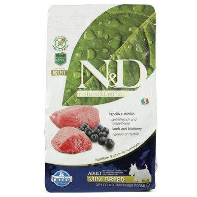 N&D Hundefutter Lamm&Heidelbeeren Mini Adult getreidefrei 800g N&D Hundefutter Lamm&Heidelbeeren Mini Adult getreidefrei 800g
