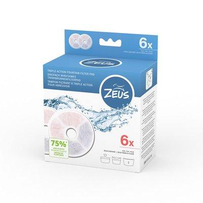 Zeus Triple Action Filter rahmenlos 6er Pack Zeus Triple Action Filter rahmenlos 6er Pack