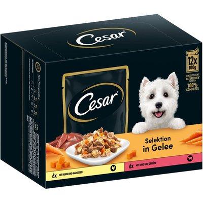 CESAR Selektion Gelee Huhn, Rind, Gemüse CESAR Selektion Gelee Huhn, Rind, Gemüse
