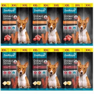 ZooRoyal Gourmet Sticks Mega Mixpaket 30x10x11g ZooRoyal Gourmet Sticks Mega Mixpaket 30x10x11g